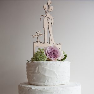 CAKE TOPPER BOHO BRIDE