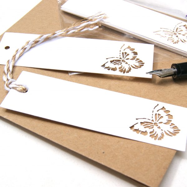 Gift tags Favour Tags laser cut butterfly