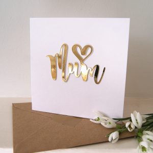 heart mum mothers day card