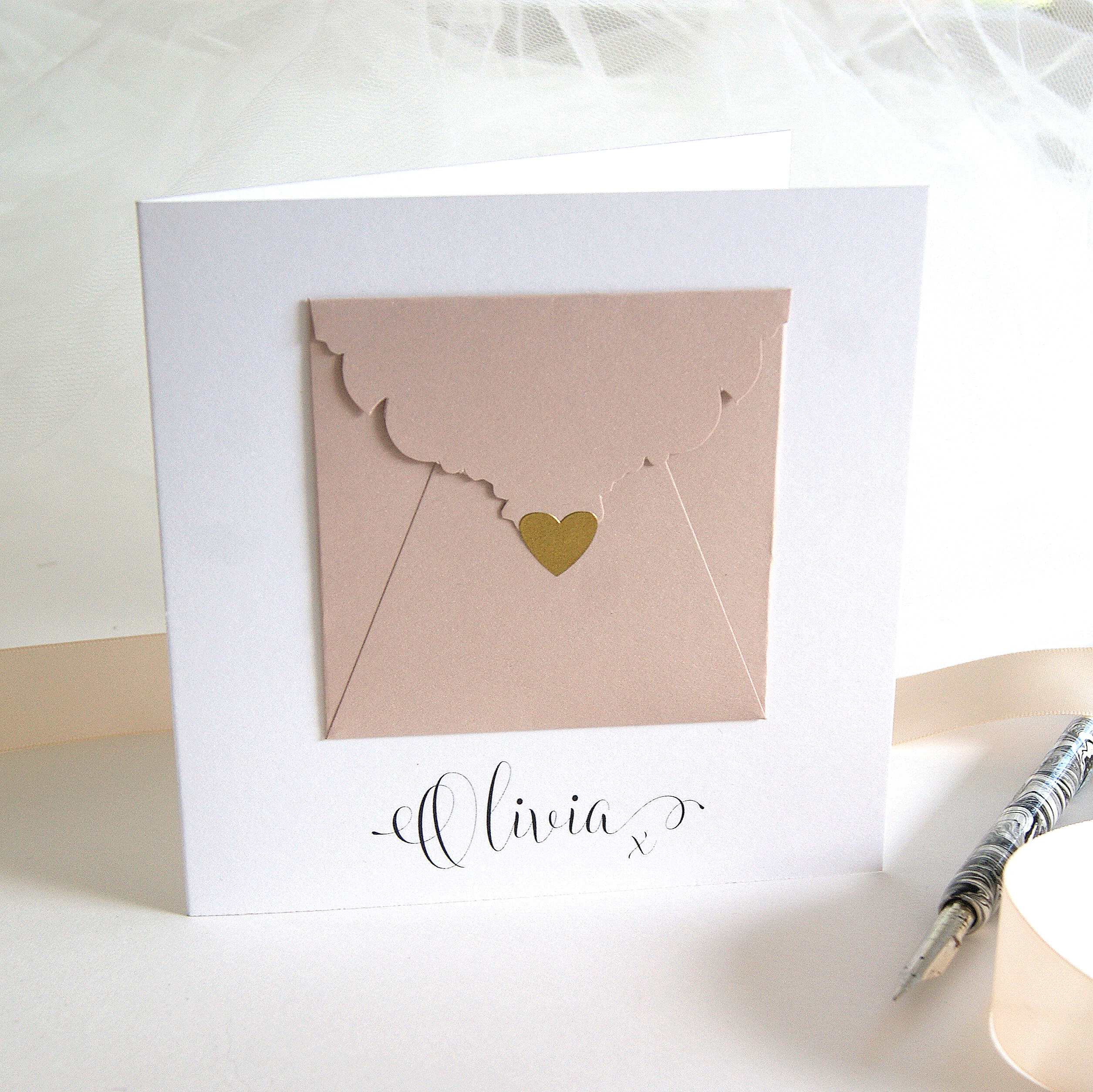 Personalised Bridesmaid Precious Message Card | Shop Online ...