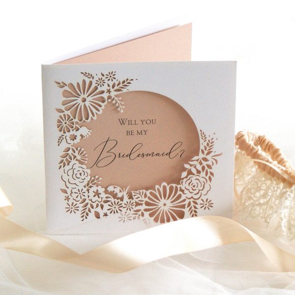 will you be my bridesmaid card