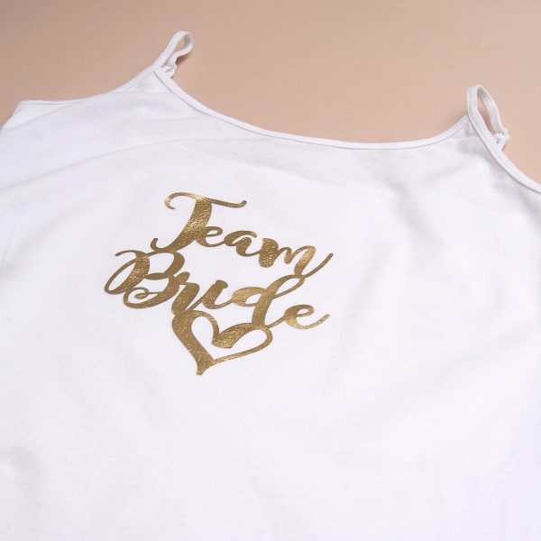Hen Party T Shirt Iron On Foil Transfer