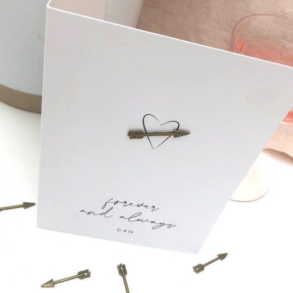 Cupids Arrow Valentines Card