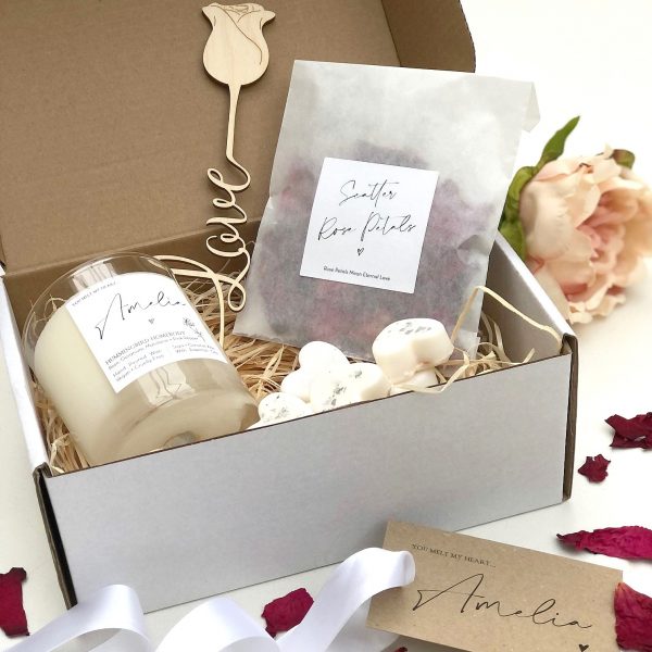 PERSONALISED YOU MELT MY HEART GIFT BOX
