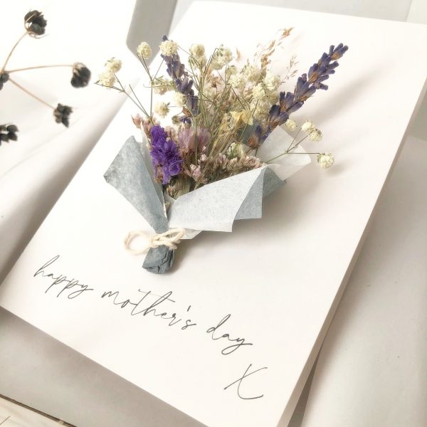MOTHER'S DAY EVERLASTING BOUQUET CARD BOX