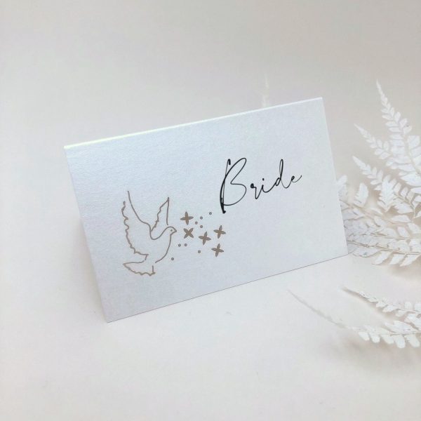 LOVE DOVE PLACE CARDS