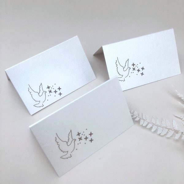 LOVE DOVE PLACE CARDS