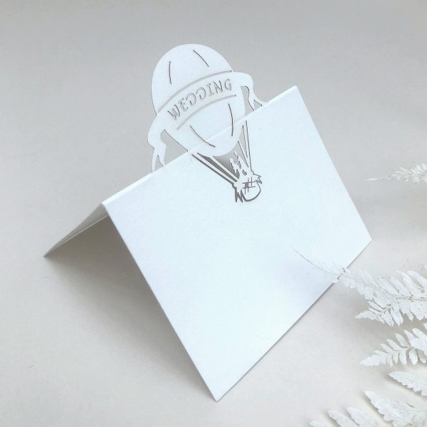 UP AND AWAY PLACE CARDS